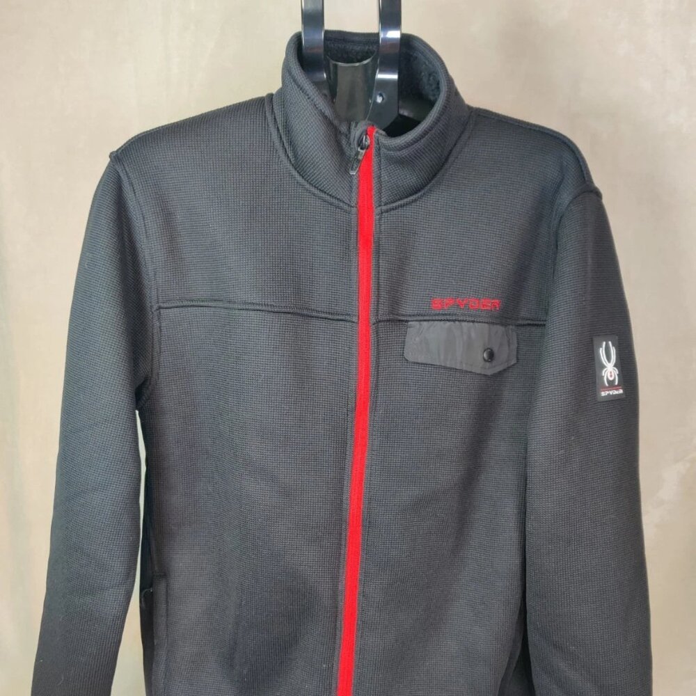 Spyder Men's Foremost Full Zip Heavy Weight Stryke Jacket Size Large